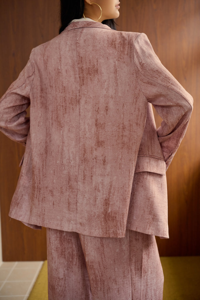 Gold coast tie dye blazer
