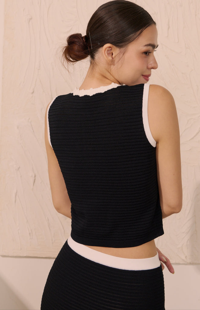 French romance knit set