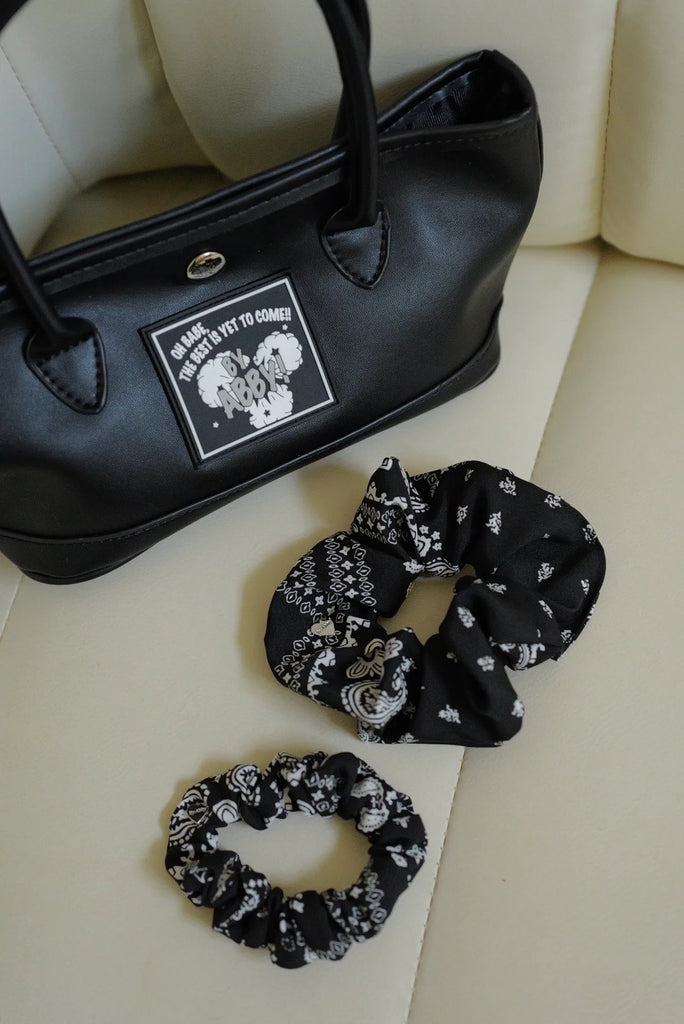 By Abby Bonjour Bag 真皮手提小包 - Black
