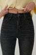 Jingle Bell Flared Jeans in Black