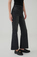 Jingle Bell Flared Jeans in Black