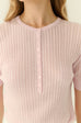Soft rib knit top