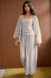 Cool breeze V neck cardigan in blue