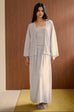 Cool breeze V neck cardigan in blue