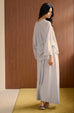 Cool breeze V neck cardigan in blue