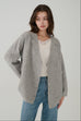 Smart casual wool blend blazer in Grey