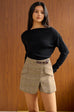 Obsession Knit Top in black