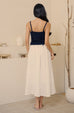 Layering knit vest in navy