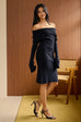 Velvet Love Off Shoulder Knit Dress