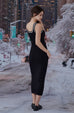 Xmas knit maxi bra Dress